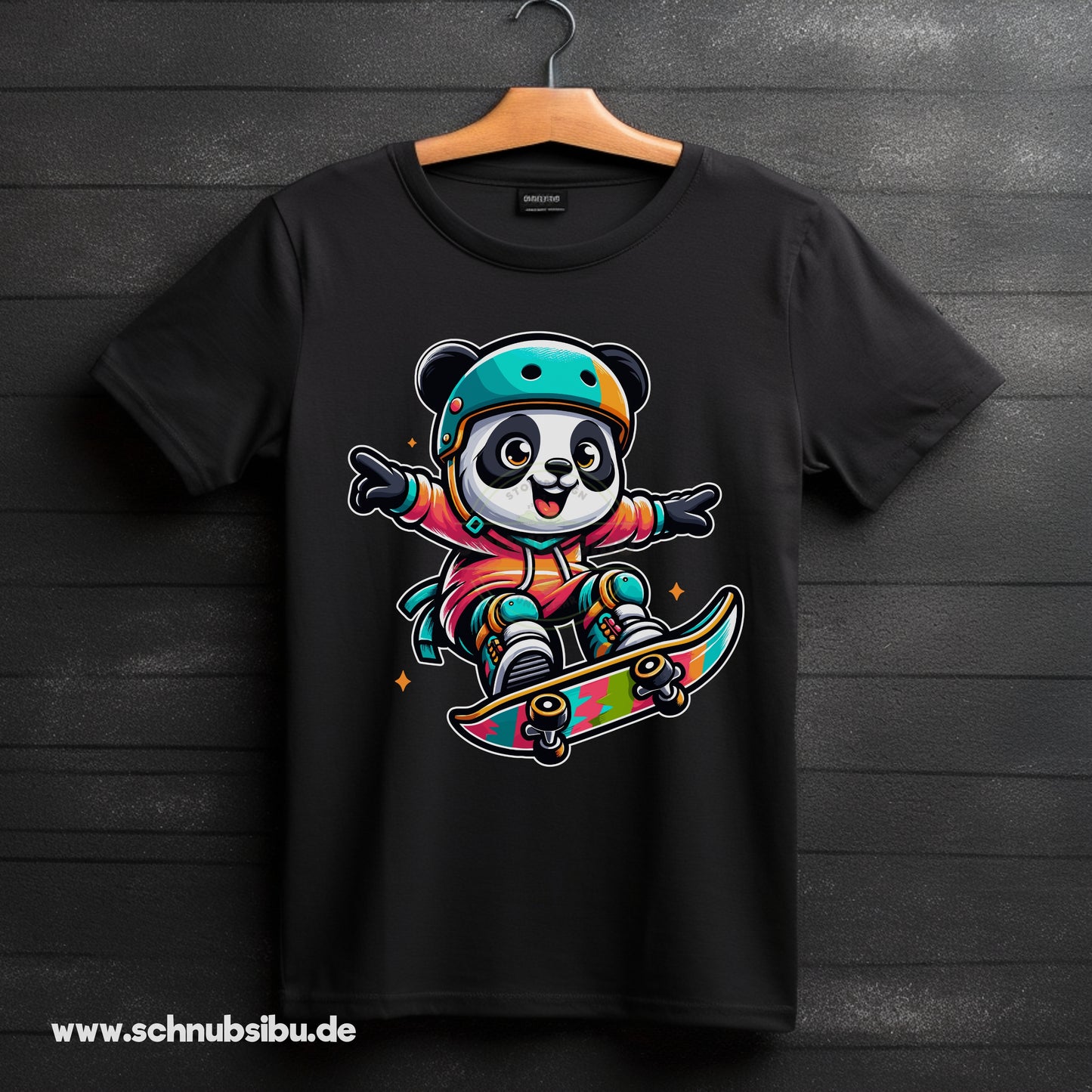 schnubsibu- Produktfoto-Mockup-Buegelbild-s-pandaskateboard -