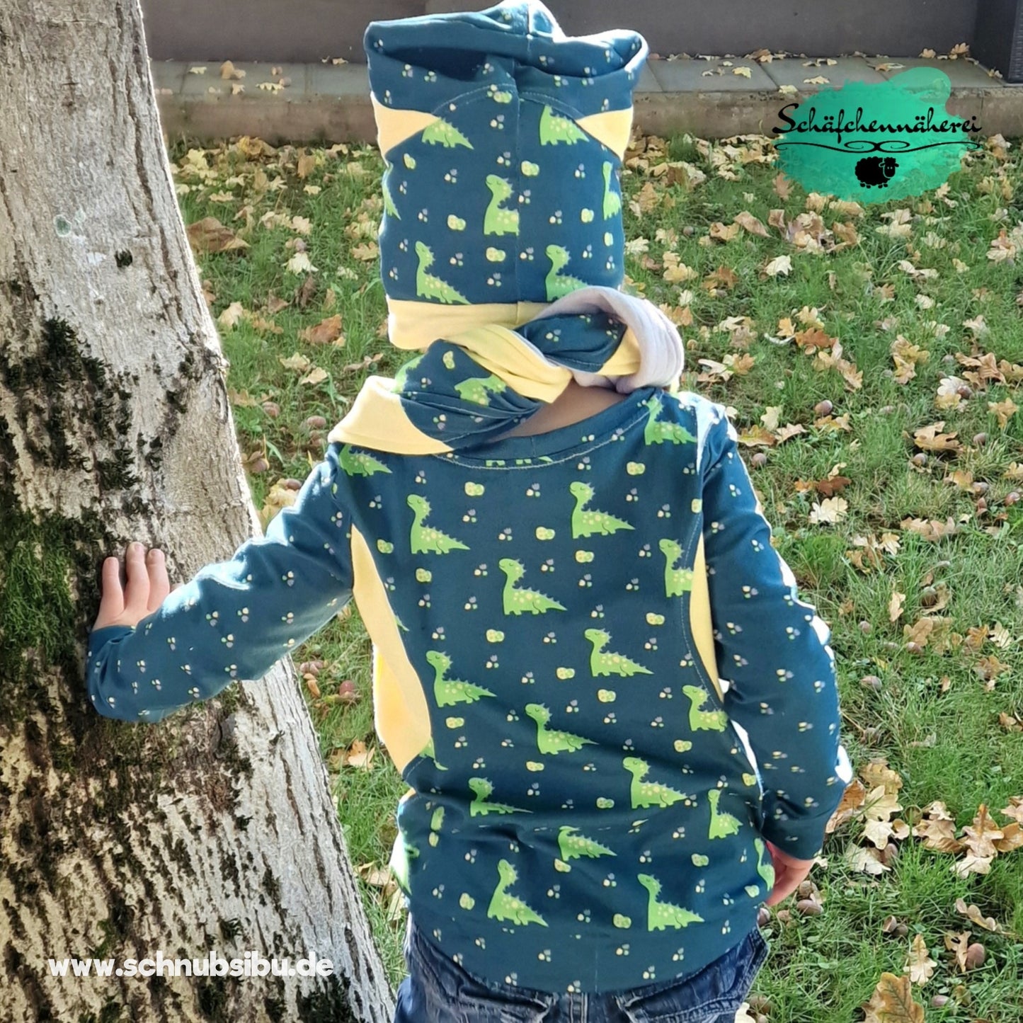 schnubsibu- Produktfoto-stoffdinozeitgruen -