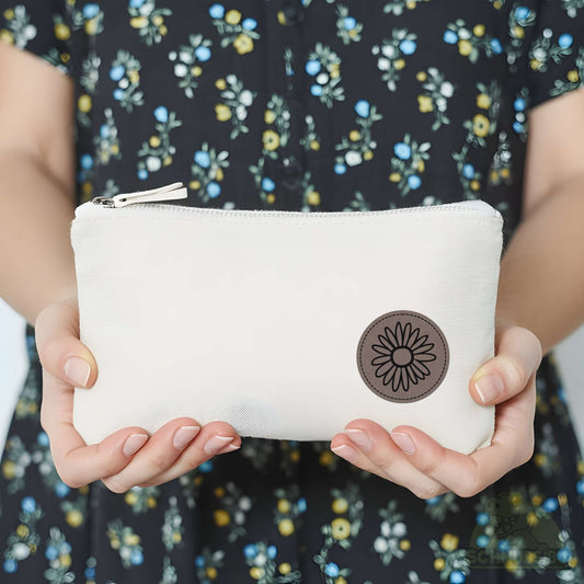 Bügel-Label Limited Edition "Blume rund" – schnelle Akzente für Kleidung & Accessoires | Schnubsibu