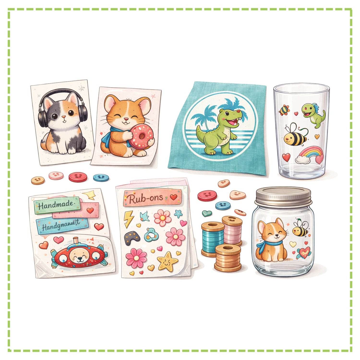 Bügelbilder & Rub-Ons