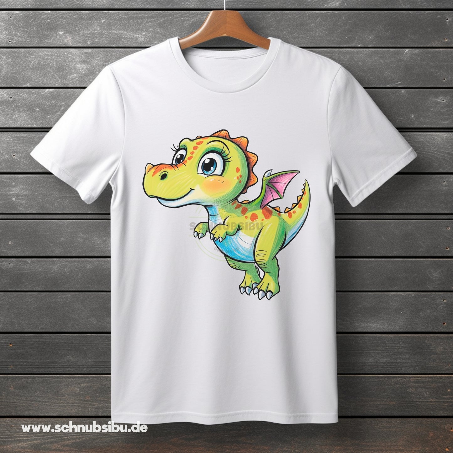 schnubsibu- Produktfoto-Mockup-Buegelbild-w-skizzentiereflugdino -