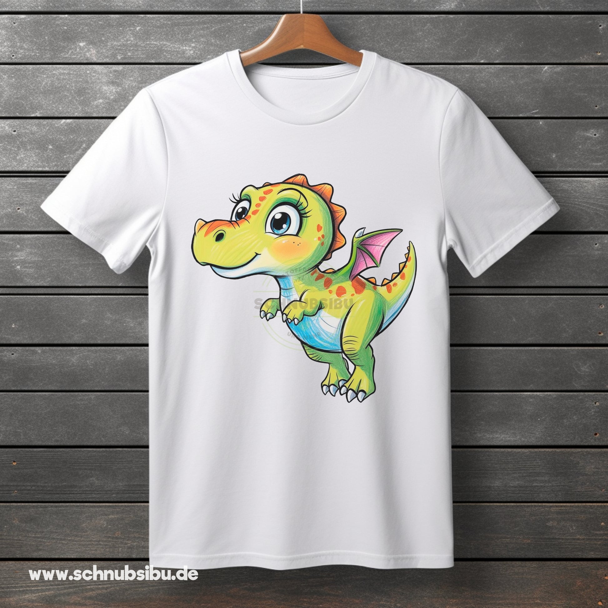 schnubsibu- Produktfoto-Mockup-Buegelbild-w-skizzentiereflugdino -