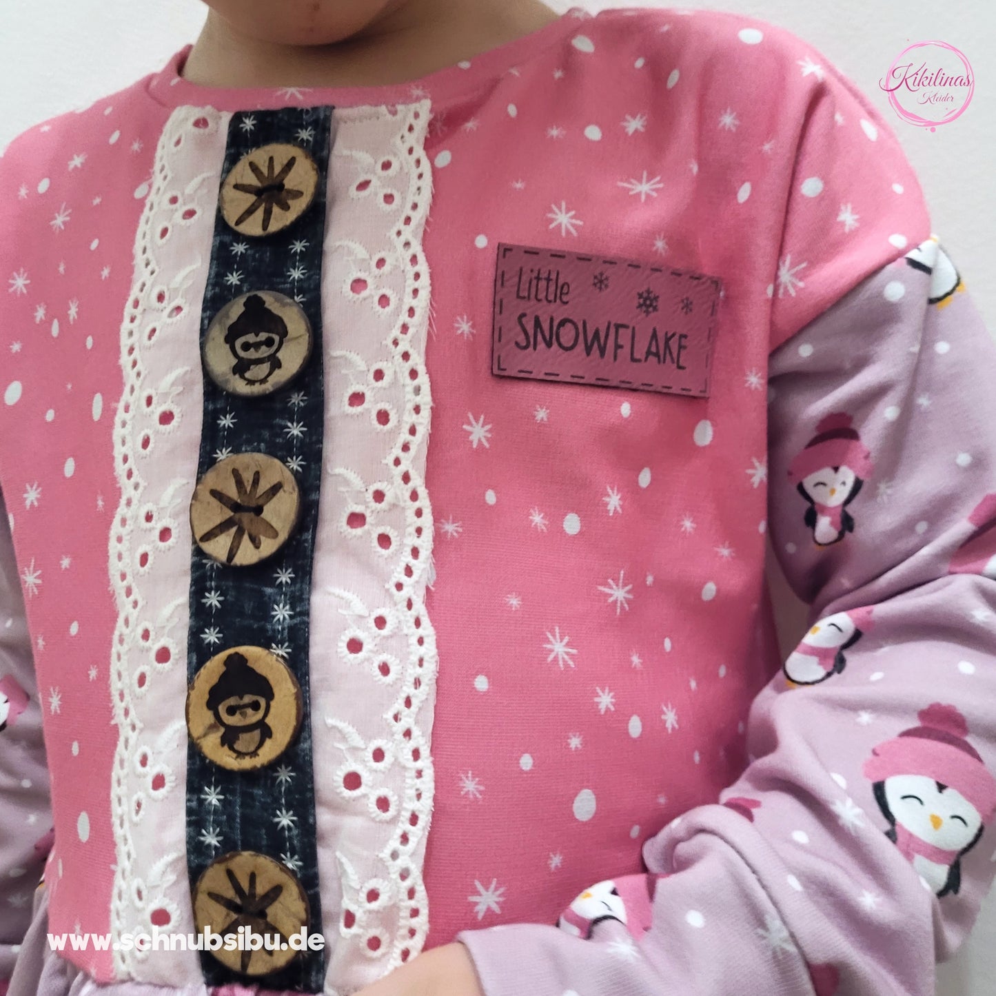 schnubsibu- Produktfoto-stoffschneeflockenrosanaeher_2 -