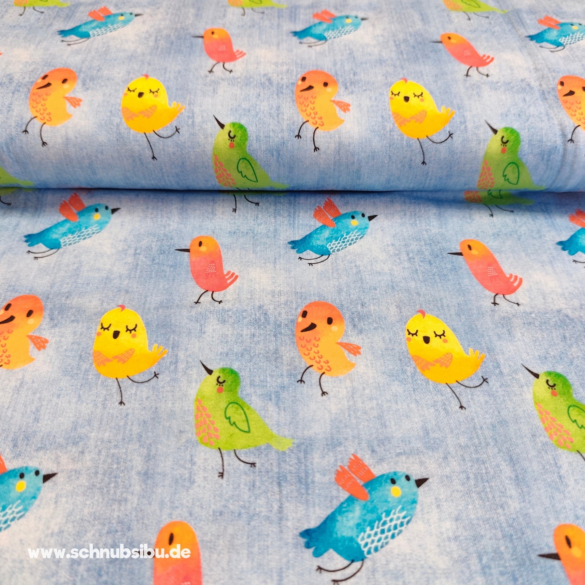 schnubsibu- Produktfoto-vogelchenjeansblaustoff -