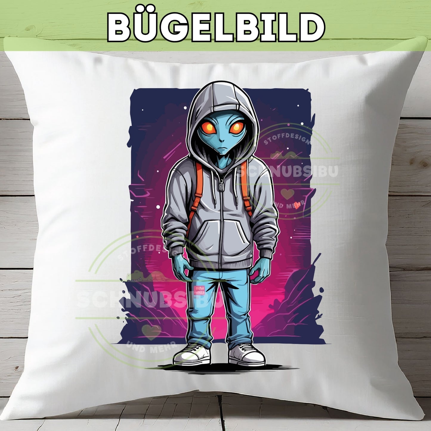schnubsibu- Titelbild-BuegelbildCoolerAlien -