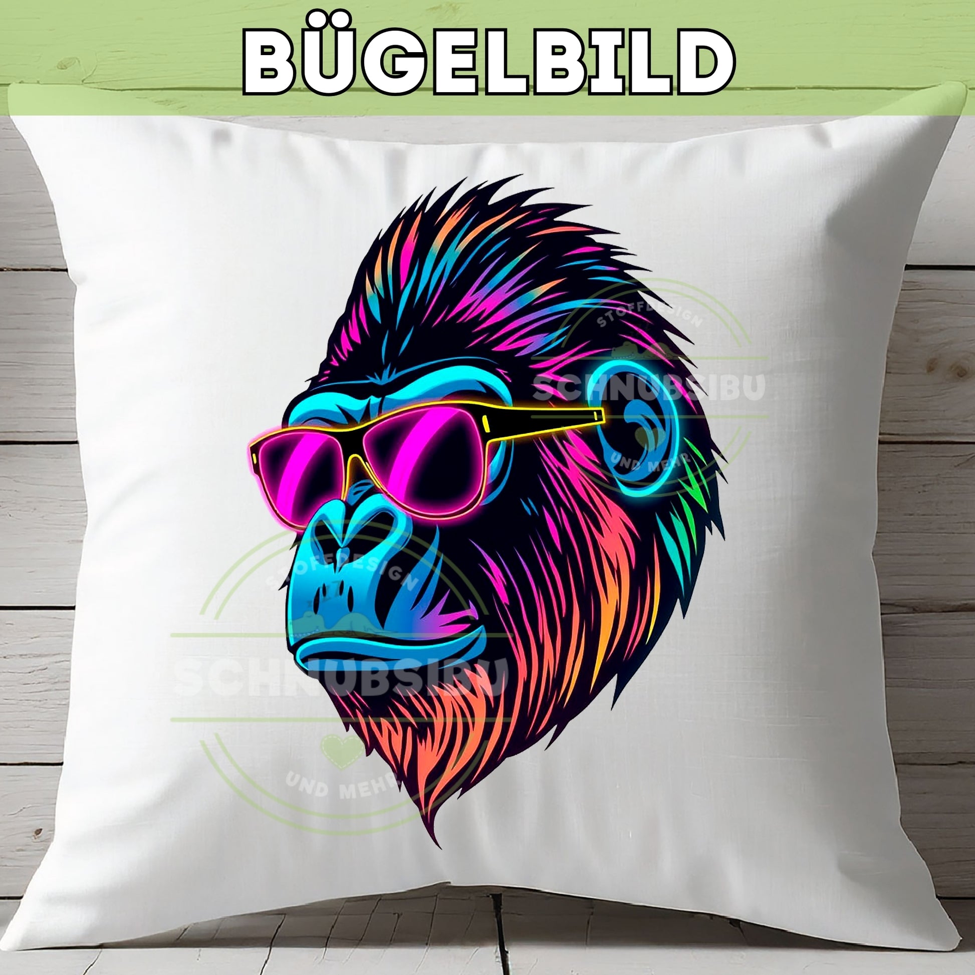 schnubsibu- Titelbild-BuegelbildNeonGorilla -