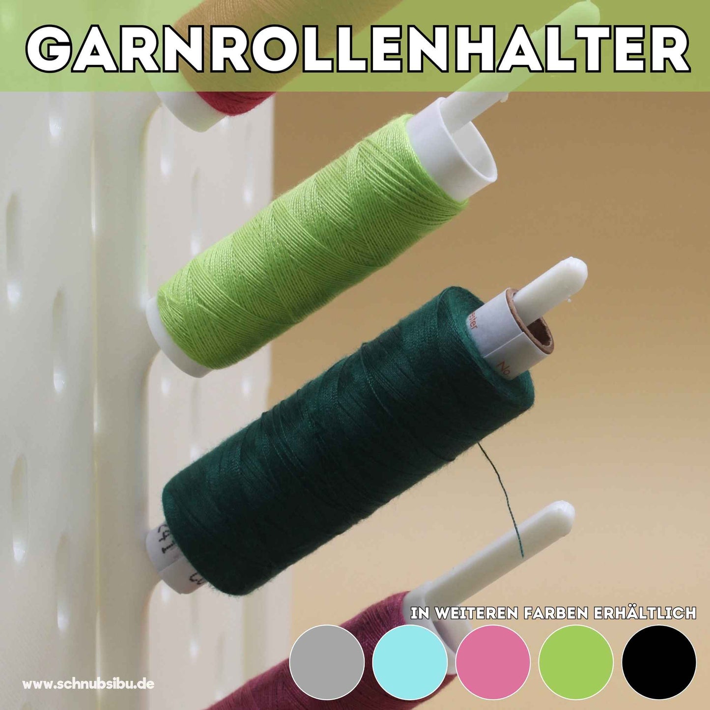 schnubsibu- Titelbild-Garnrollenhalter -