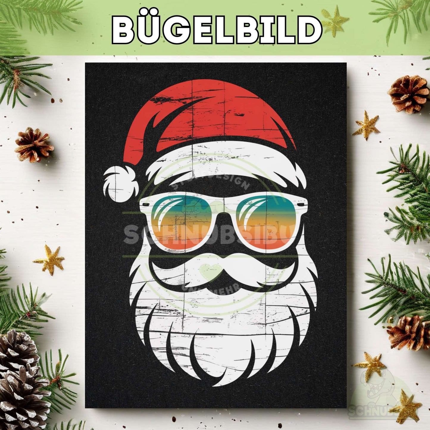 schnubsibu- Titelbild-buegelbilds-cooler-weihnachtsmann -