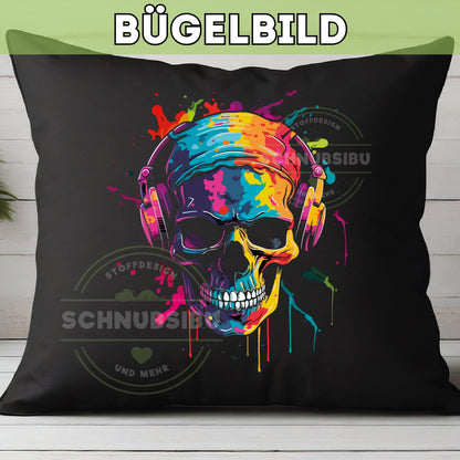 schnubsibu- Titelbild_Buegelbild_ColorfullSkull07 -