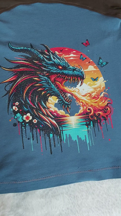 Bügelbild Mystischer Drache