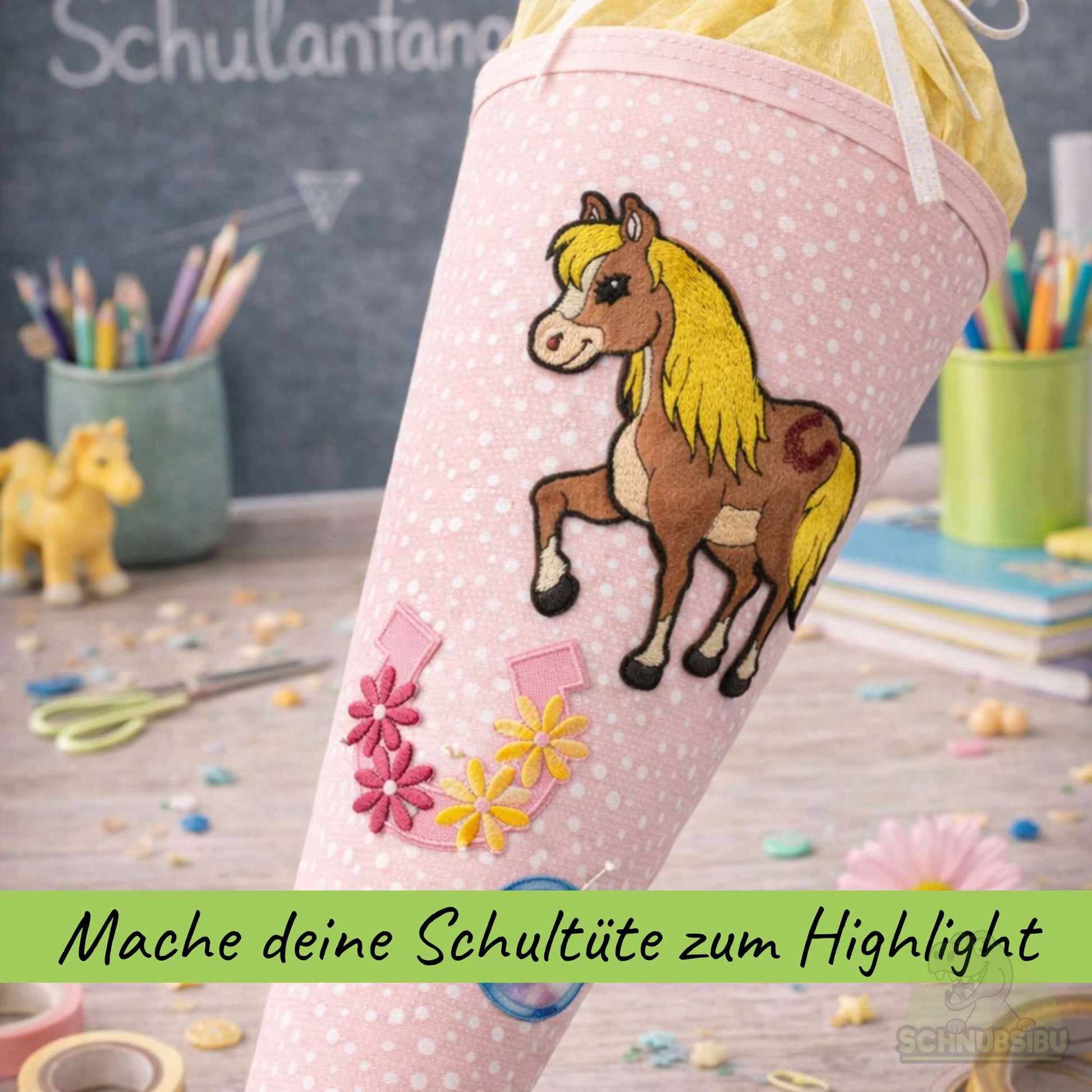 schnubsibu- schnubsibu-anwednungsbild-produkt-patches-schultuete-pferd -