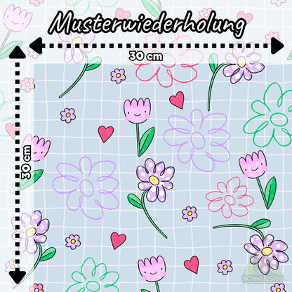 VB Jersey Stoff „Bunter Tag Kombi“ - designt by Katzengold Designs | Schnubsibu OEKO-TEX® Standard 100