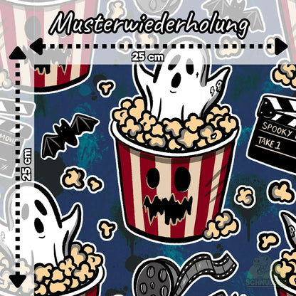 VB Stoff „Halloween Kino“ - designt by So very Cassie | Schnubsibu OEKO-TEX® Standard 100