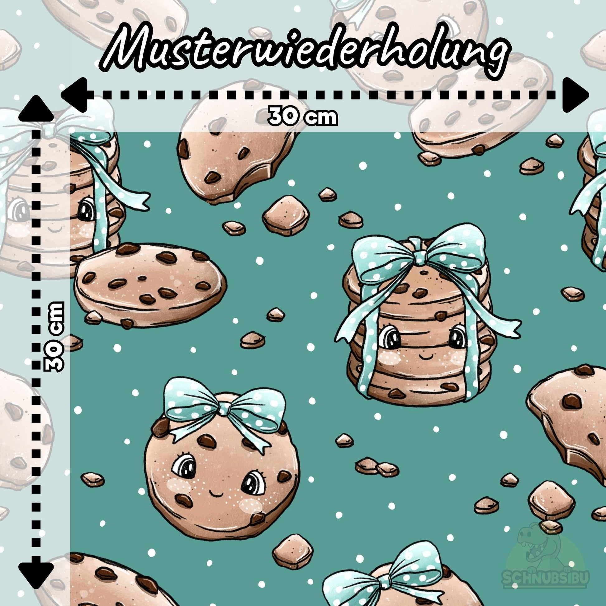 schnubsibu- schnubsibu-produktbild-musterwiederholung-cookies_4 - Jersey