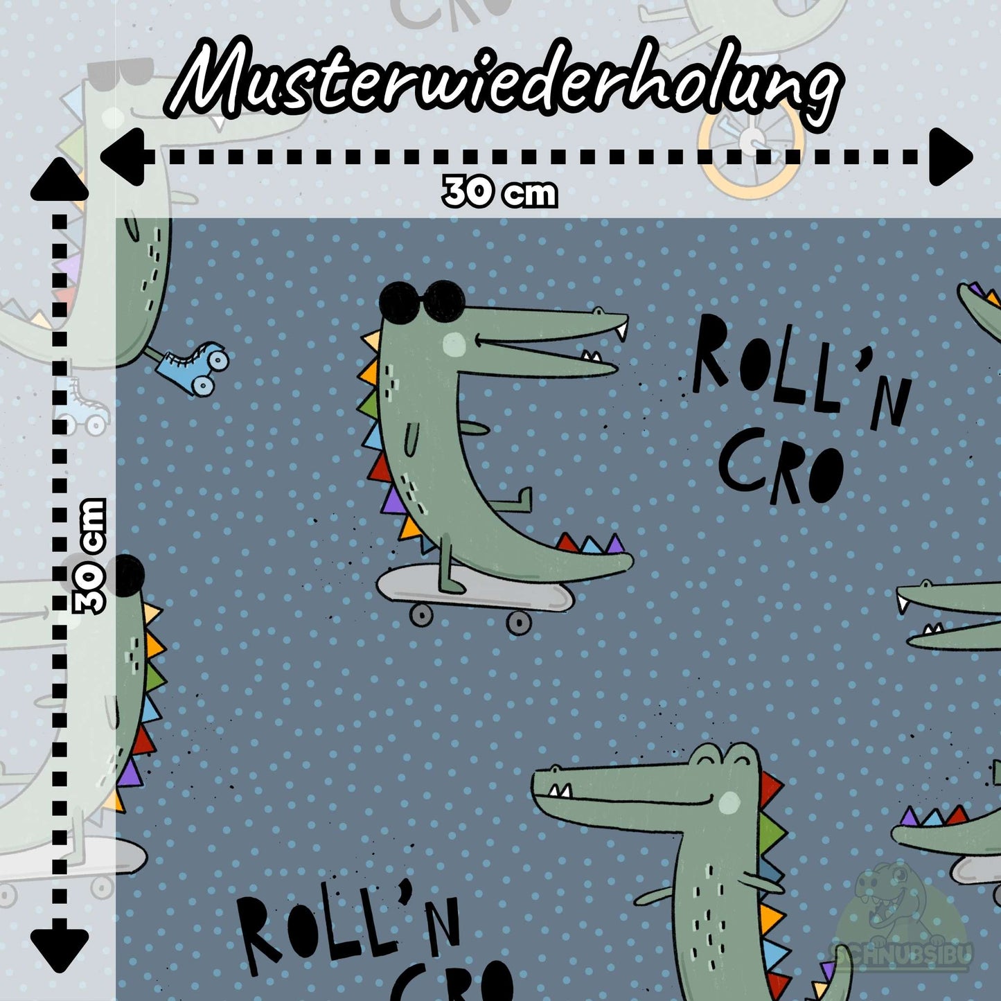 VB Jersey Stoff „Cro“ - designt by Katzengold Designs | Schnubsibu OEKO-TEX® Standard 100