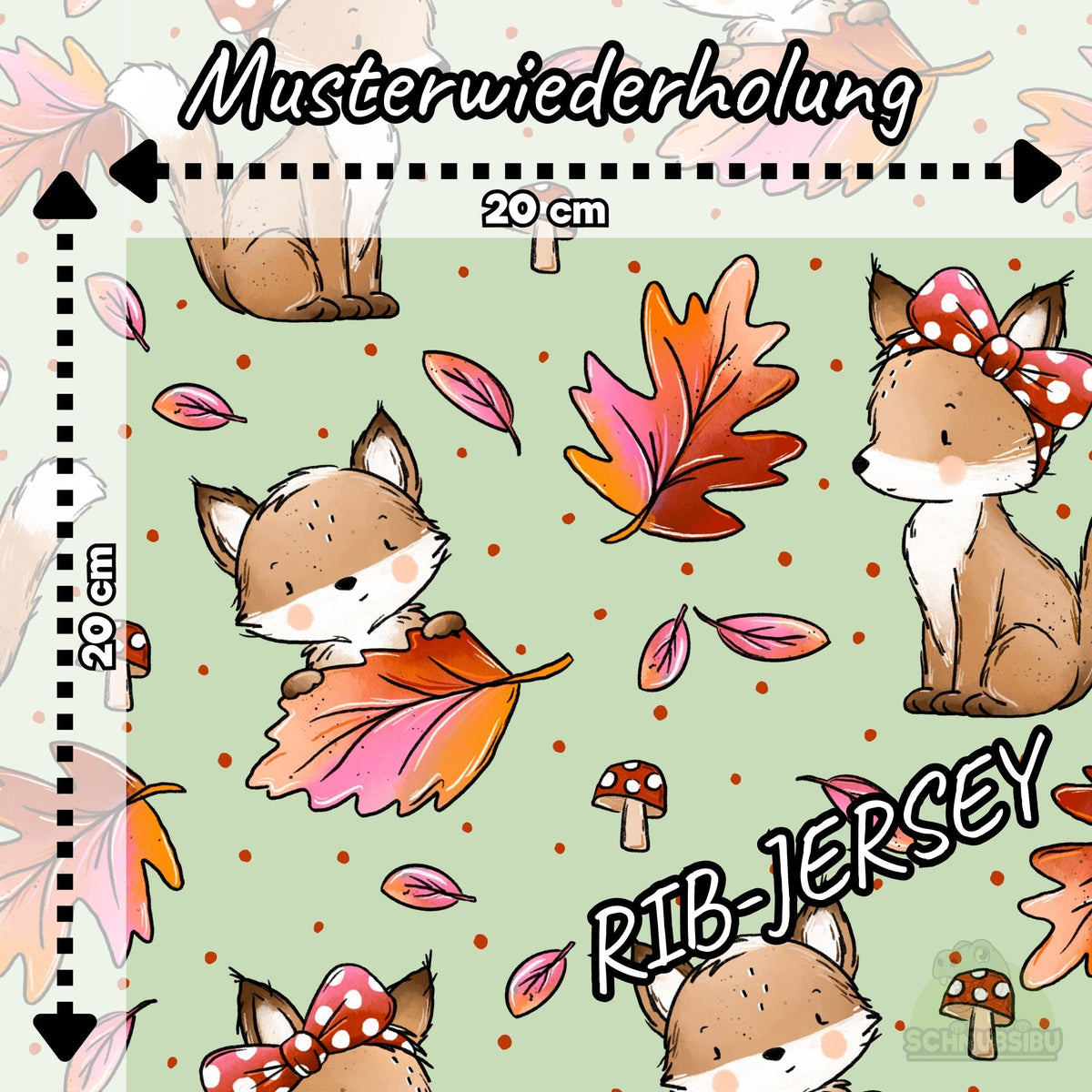 [VB 01.08.] Stoff Herbstfuchs