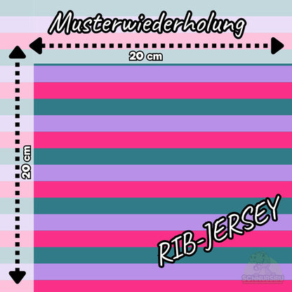 [VB 16.08.] Stoff Himbeere Kombi