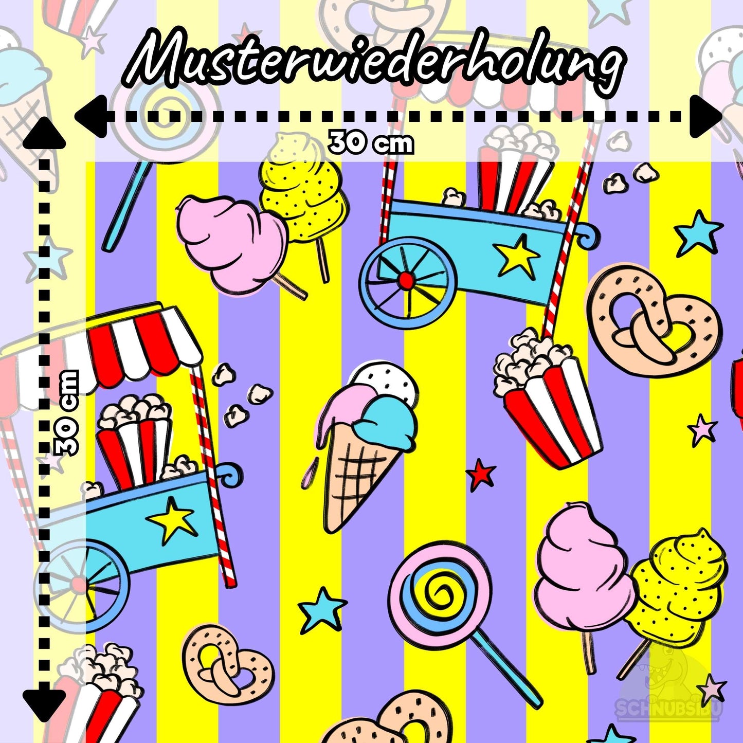schnubsibu- schnubsibu-produktbild-musterwiederholung-kirmeszeit -