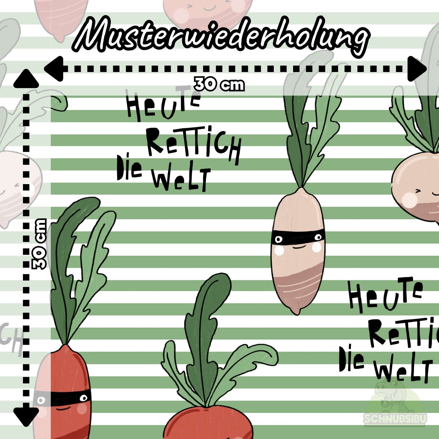 schnubsibu- schnubsibu-produktbild-musterwiederholung-rettich -