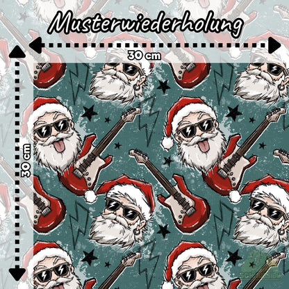 [VB 16.08.] Stoff Santa rocks