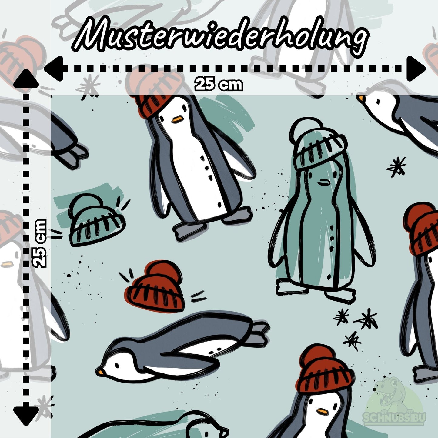 [VB 01.09.] Stoff Pingu-Parts