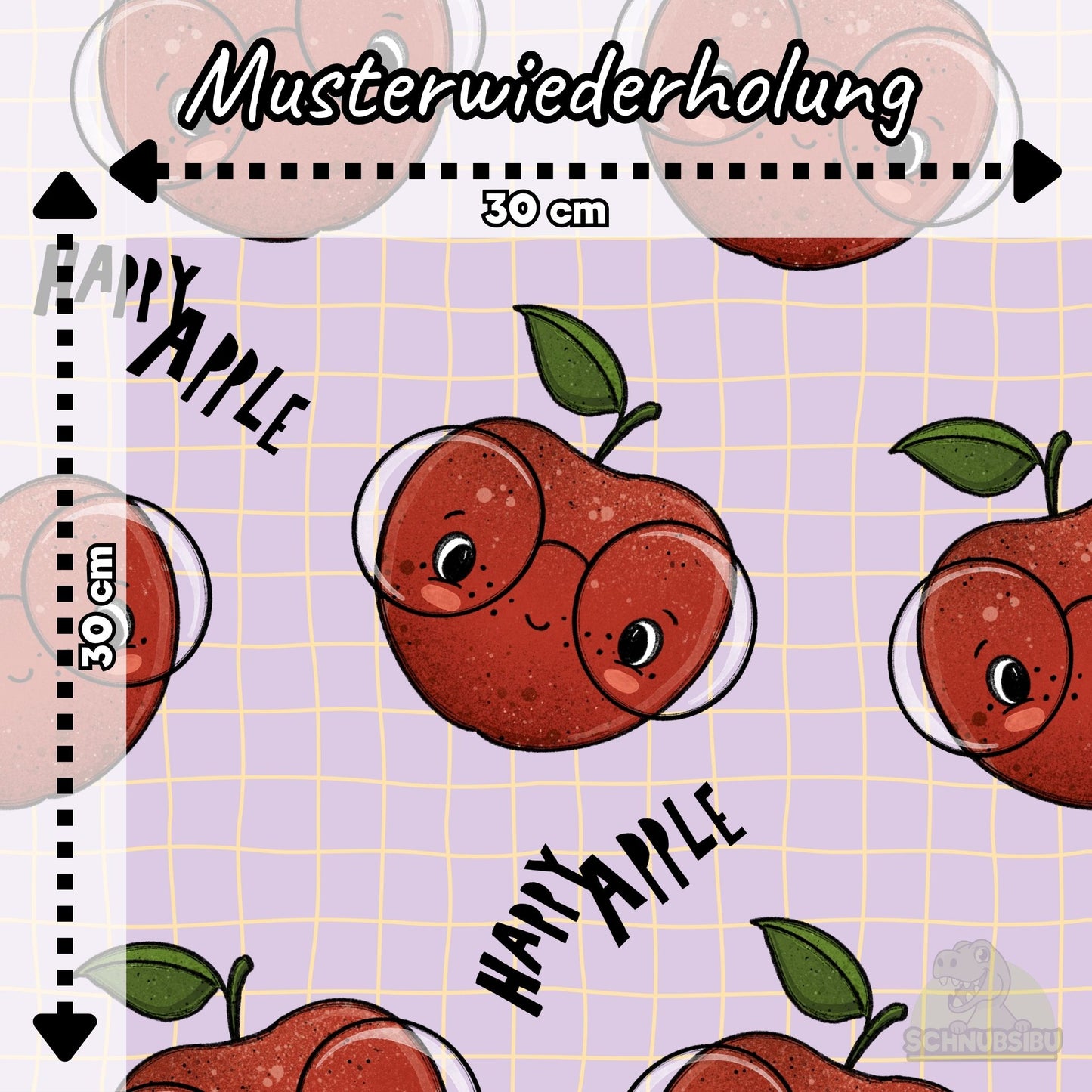 [VB 01.09.] Stoff Happy Apple