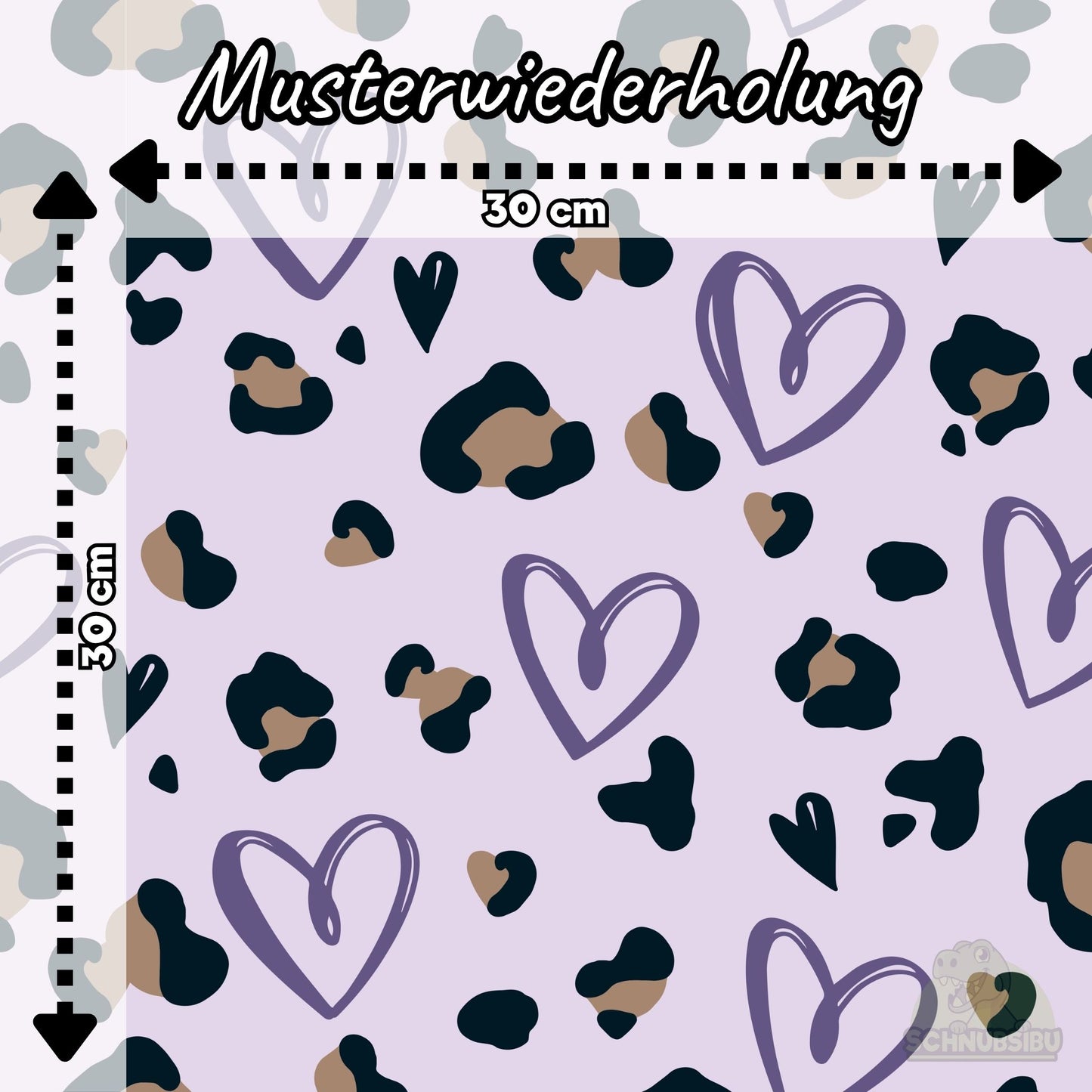 [VB 01.09.] Stoff Leo Love Scratch