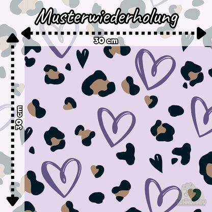 [VB 01.09.] Stoff Leo Love Scratch