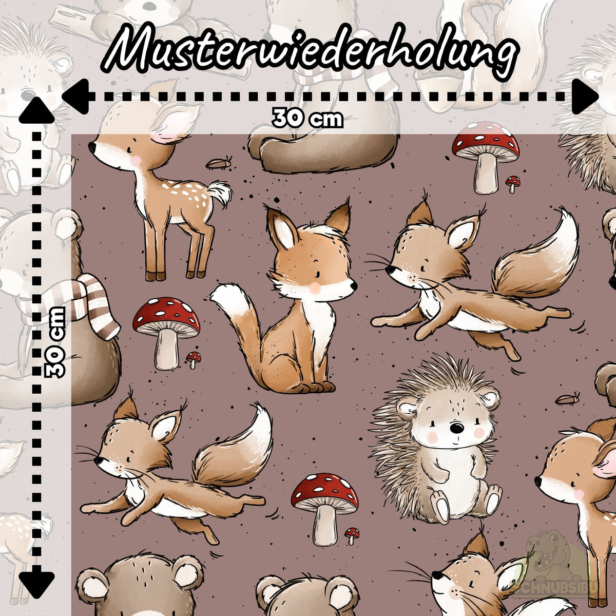 [VB 01.09.] Stoff Waldtier-Team