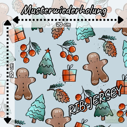 [VB 01.08.] Stoff Winterlies hellblau