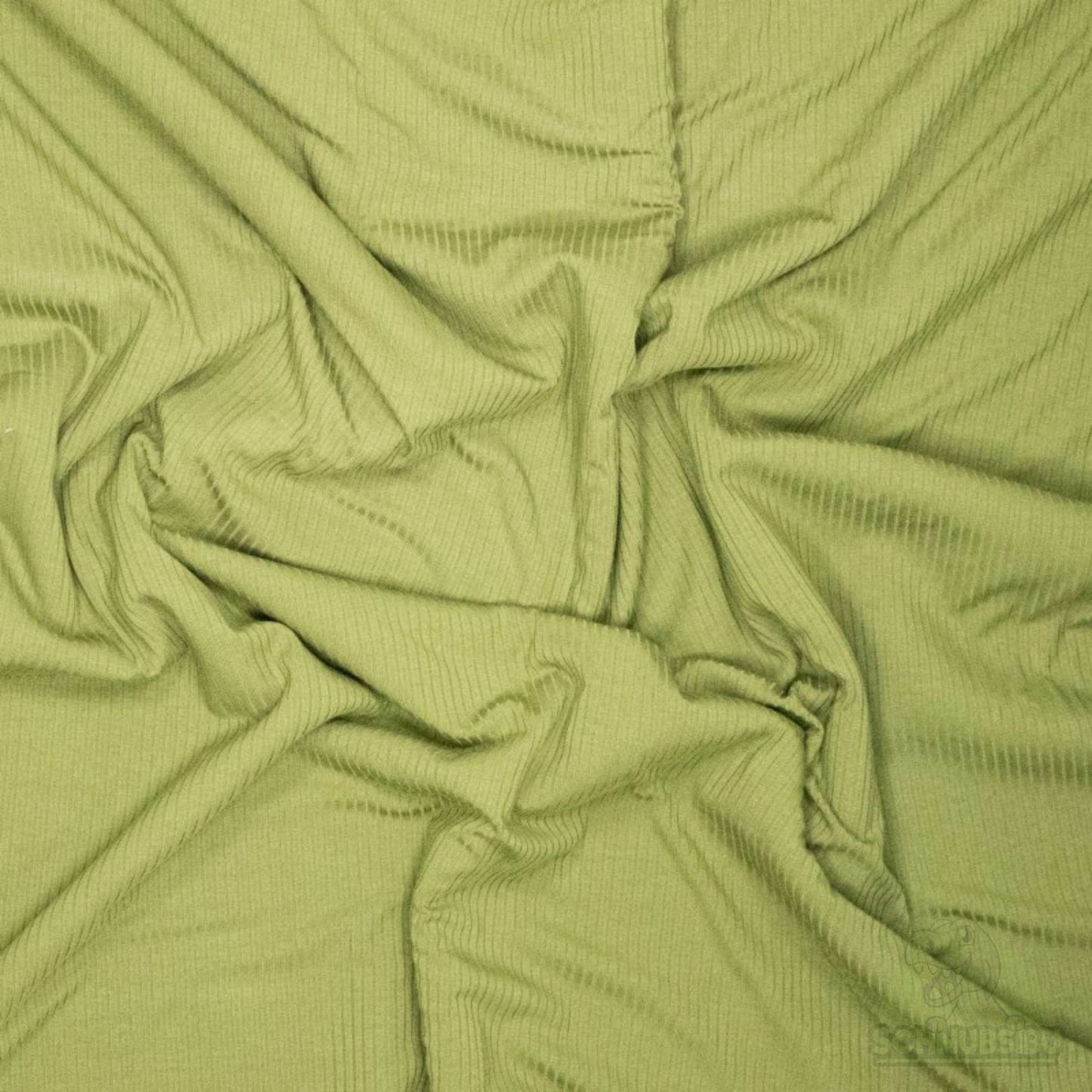 Rib-Jersey Stoff „Bamboo Jersey Rib olivgrün“ – butterweicher Jersey aus Bambus | OEKO-TEX® Standard 100