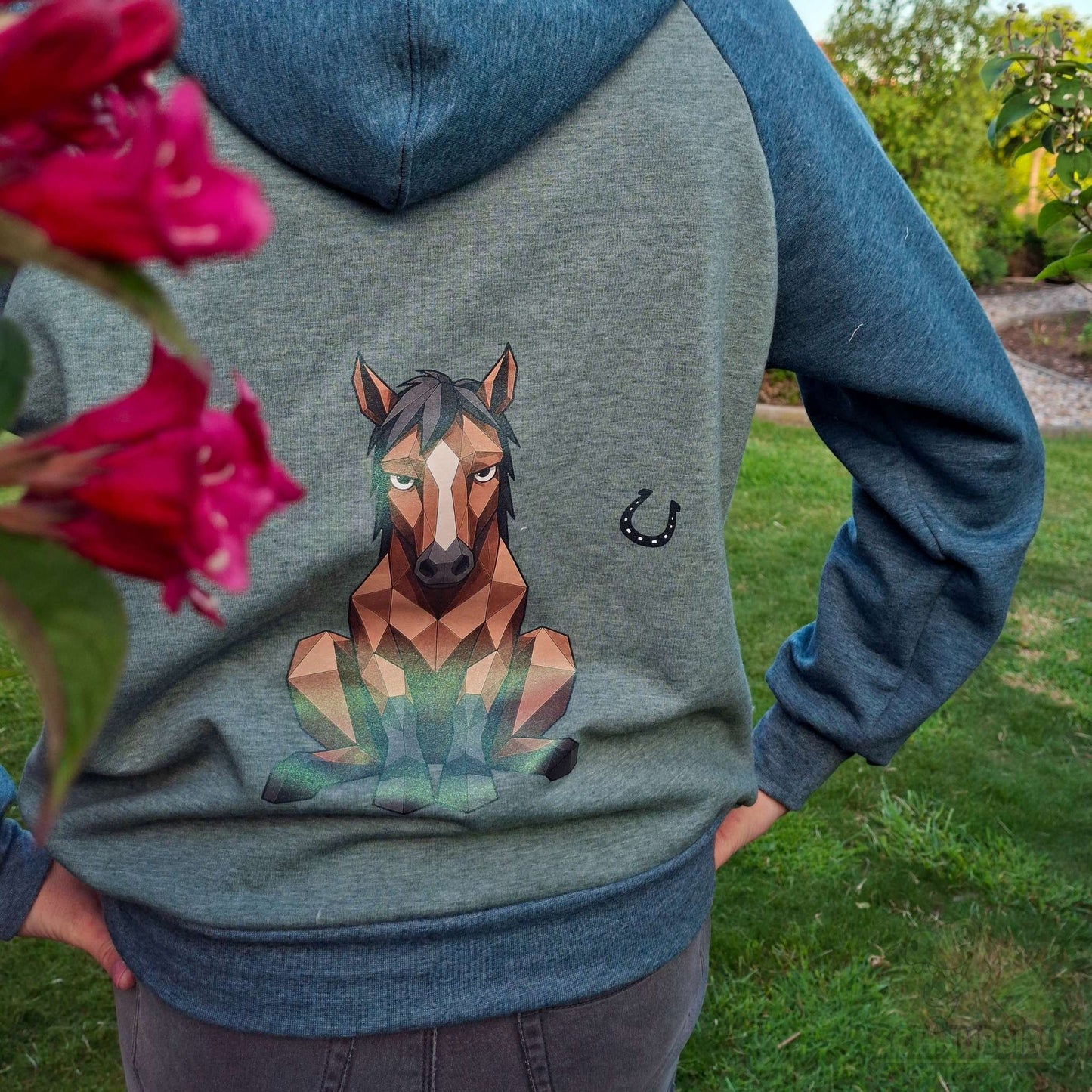 Bügelbild „Mood Horse" – aus der Mood Animals Kollektion | Schnubsibu