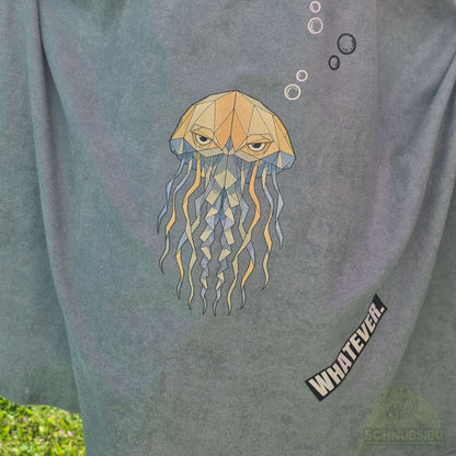 Bügelbild „Mood Jellyfish" – aus der Mood Animals Kollektion | Schnubsibu