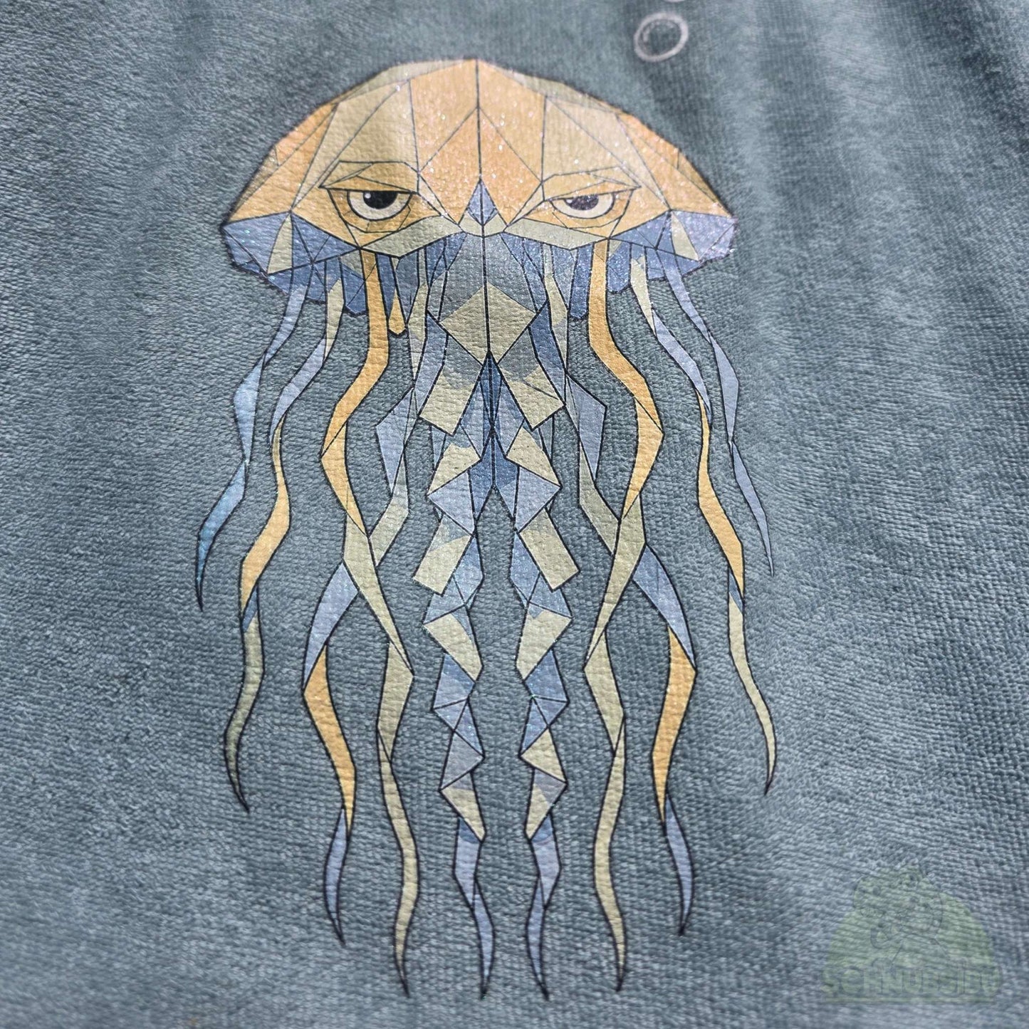 Bügelbild „Mood Jellyfish" – aus der Mood Animals Kollektion | Schnubsibu