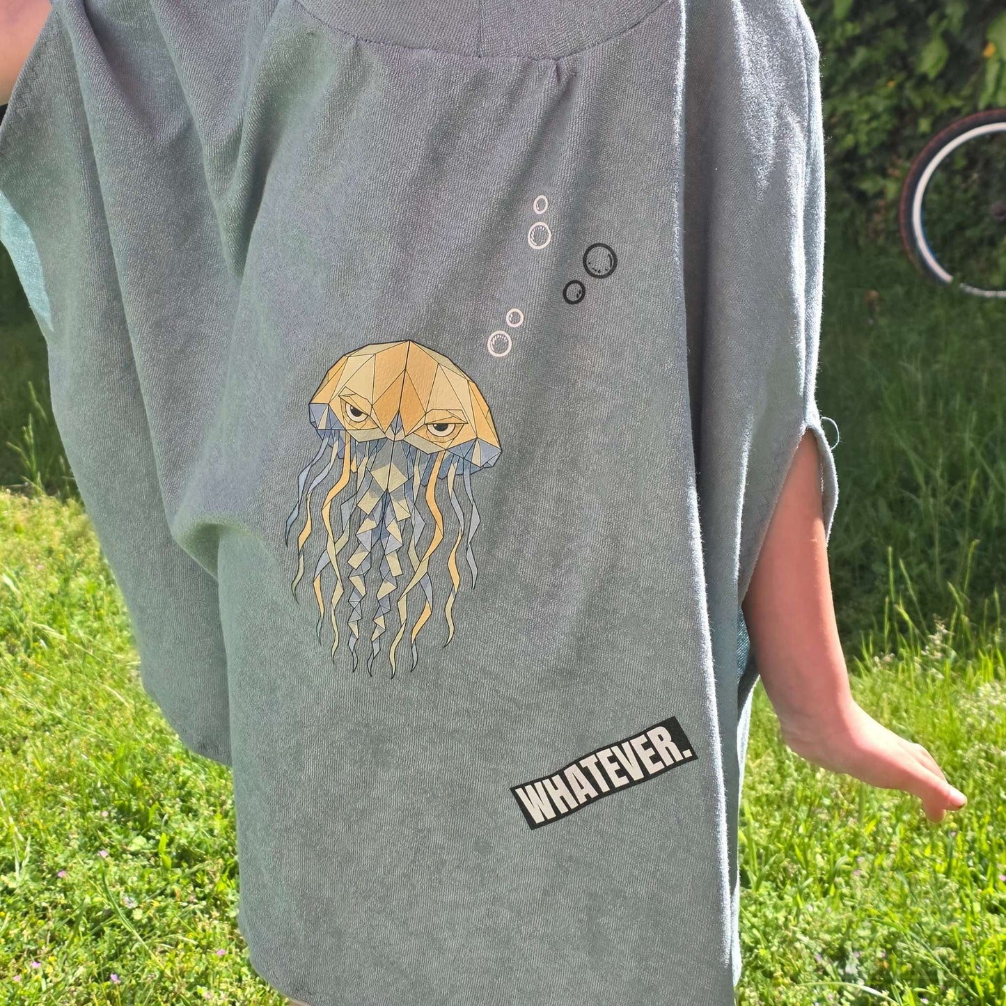 Bügelbild „Mood Jellyfish" – aus der Mood Animals Kollektion | Schnubsibu