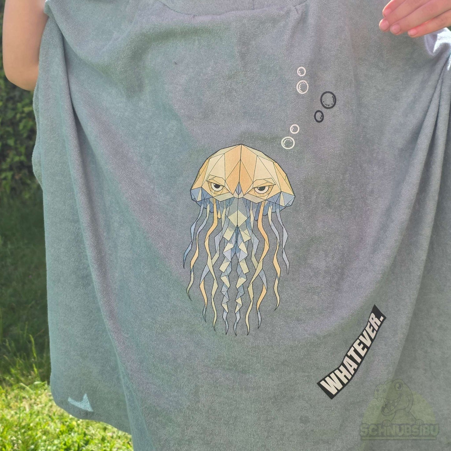 Bügelbild „Mood Jellyfish" – aus der Mood Animals Kollektion | Schnubsibu