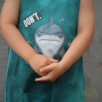 Bügelbild „Mood Shark" – aus der Mood Animals Kollektion | Schnubsibu