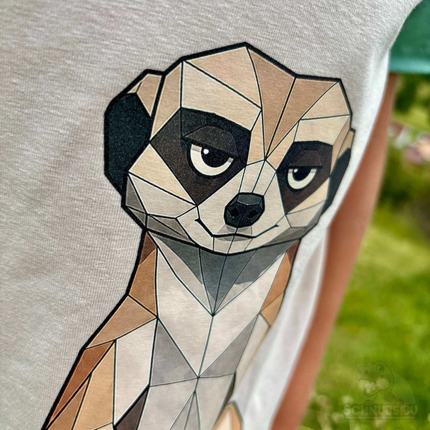 Bügelbild „Mood Meerkat" – aus der Mood Animals Kollektion | Schnubsibu