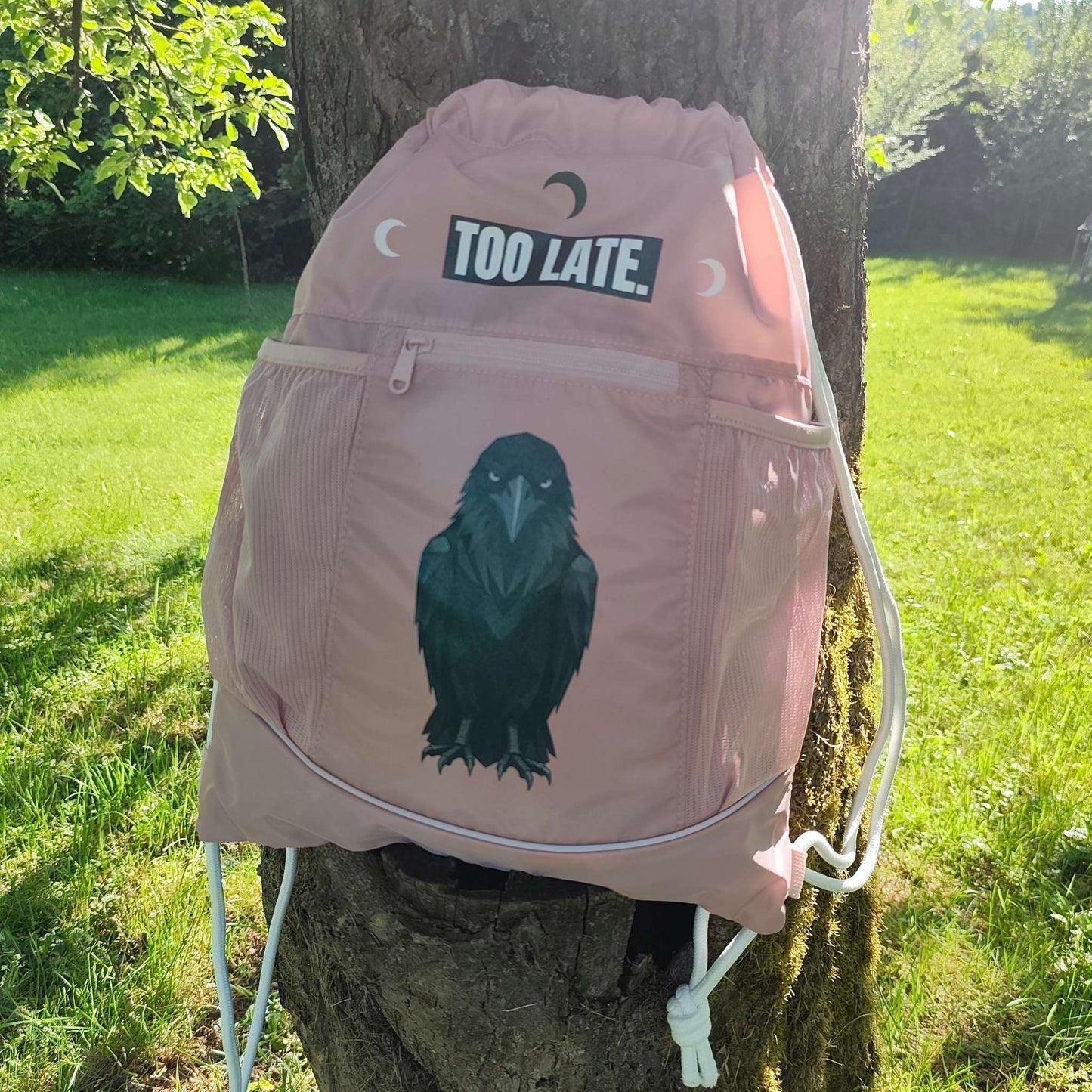 Bügelbild „Mood Raven" – aus der Mood Animals Kollektion | Schnubsibu