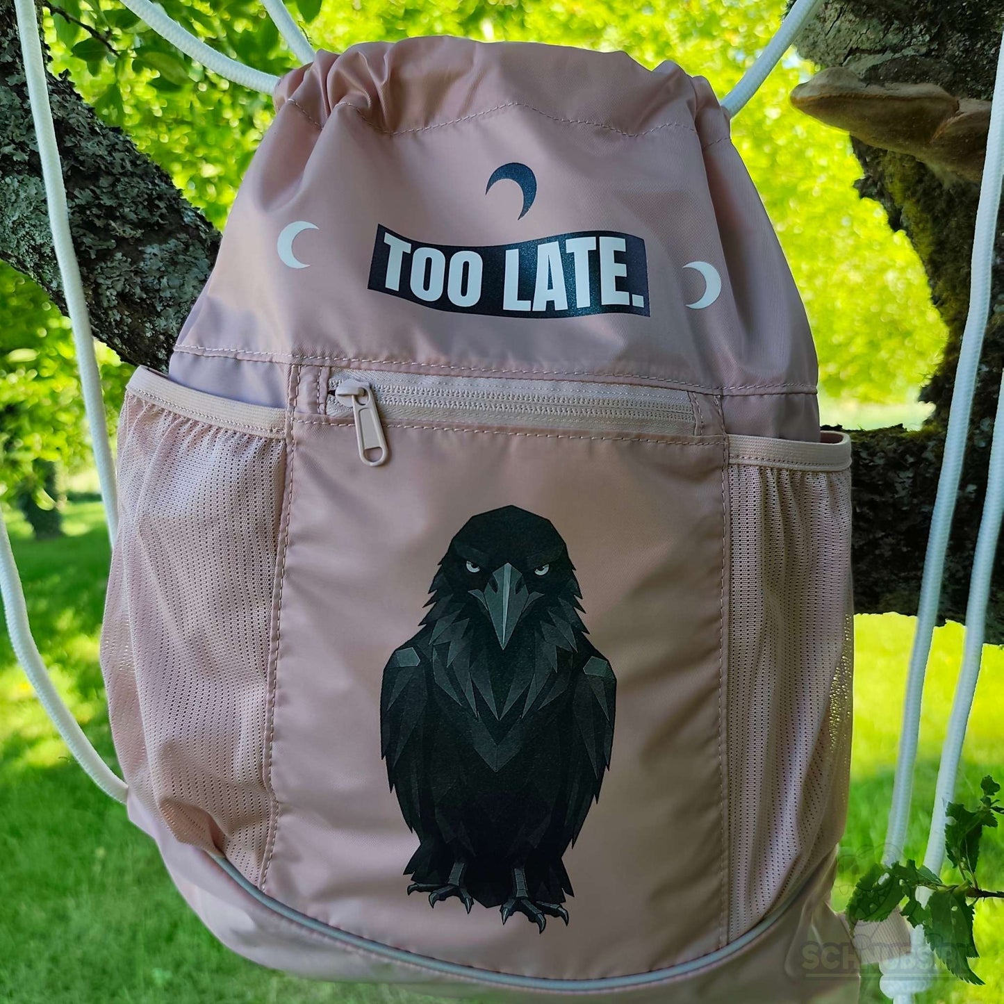 Bügelbild „Mood Raven" – aus der Mood Animals Kollektion | Schnubsibu
