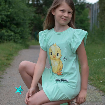 Bügelbild „Mood Chicken" – aus der Little Moodies Kollektion | Schnubsibu