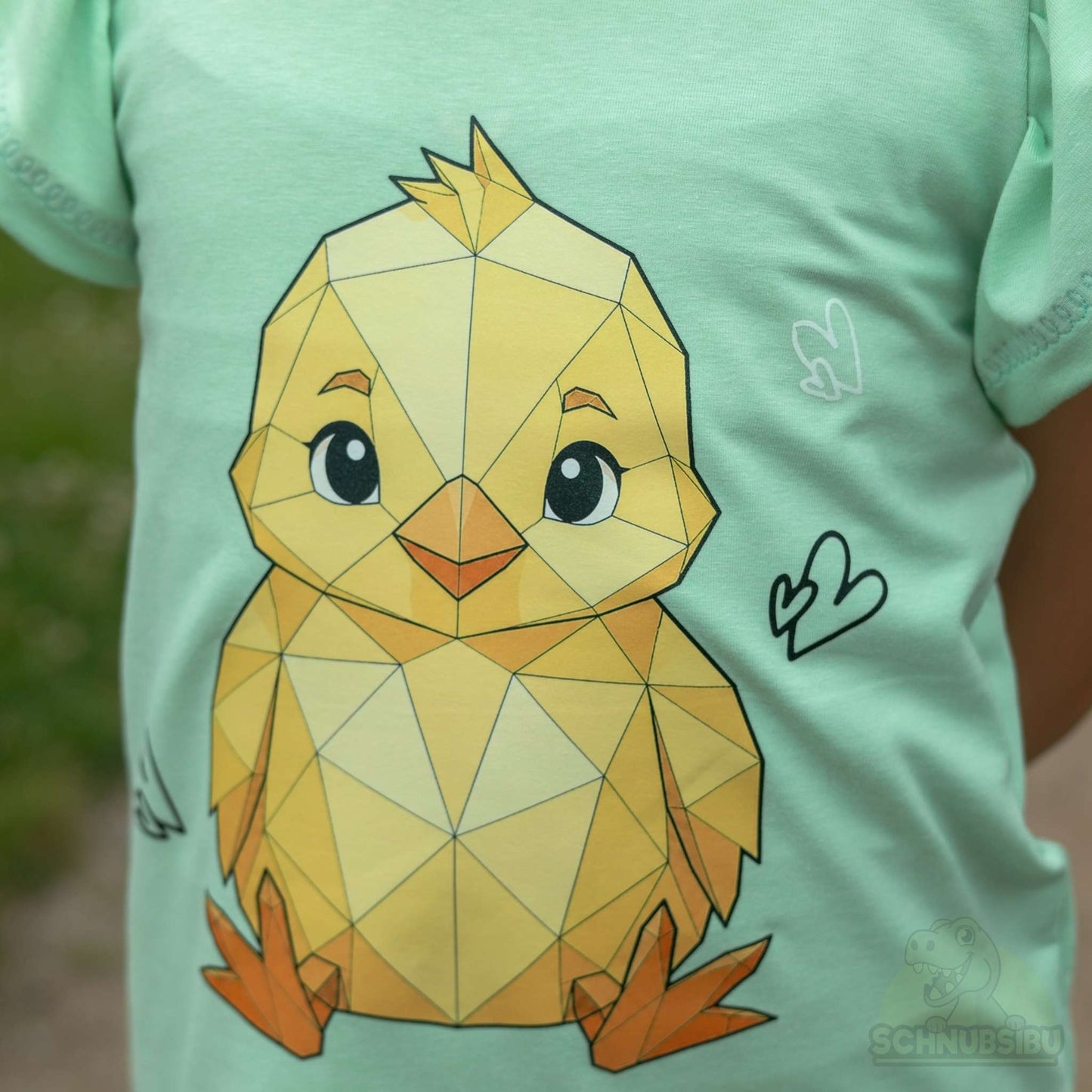 Bügelbild „Mood Chicken" – aus der Little Moodies Kollektion | Schnubsibu