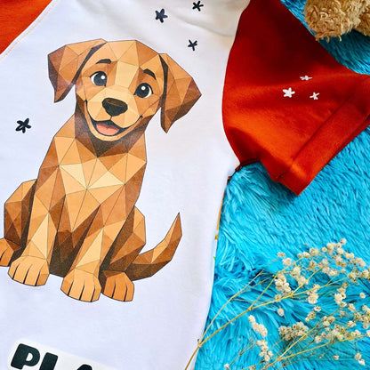 Bügelbild „Mood Dog" – aus der Little Moodies Kollektion | Schnubsibu