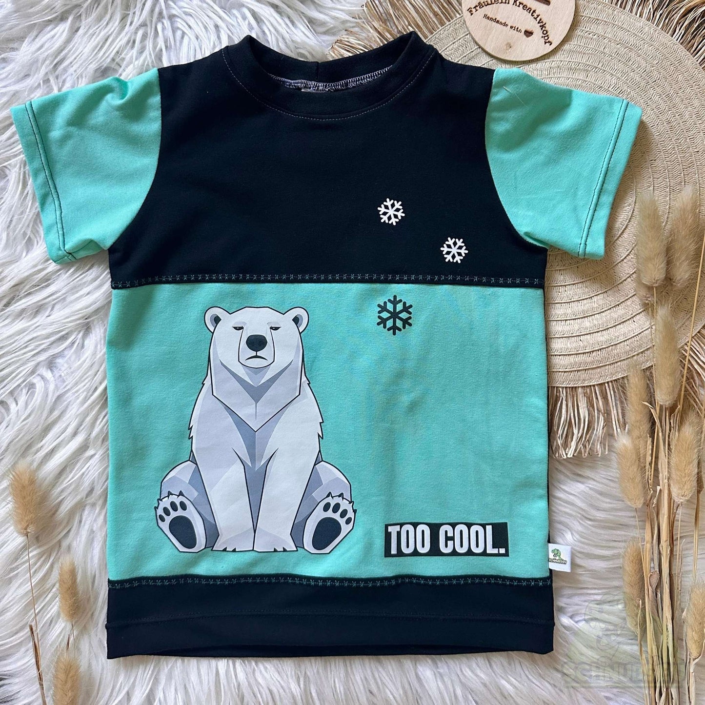Bügelbild „Mood Polarbear" – aus der Mood Animals Kollektion | Schnubsibu