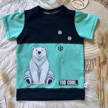 Bügelbild „Mood Polarbear" – aus der Mood Animals Kollektion | Schnubsibu