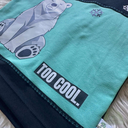 Bügelbild „Mood Polarbear" – aus der Mood Animals Kollektion | Schnubsibu