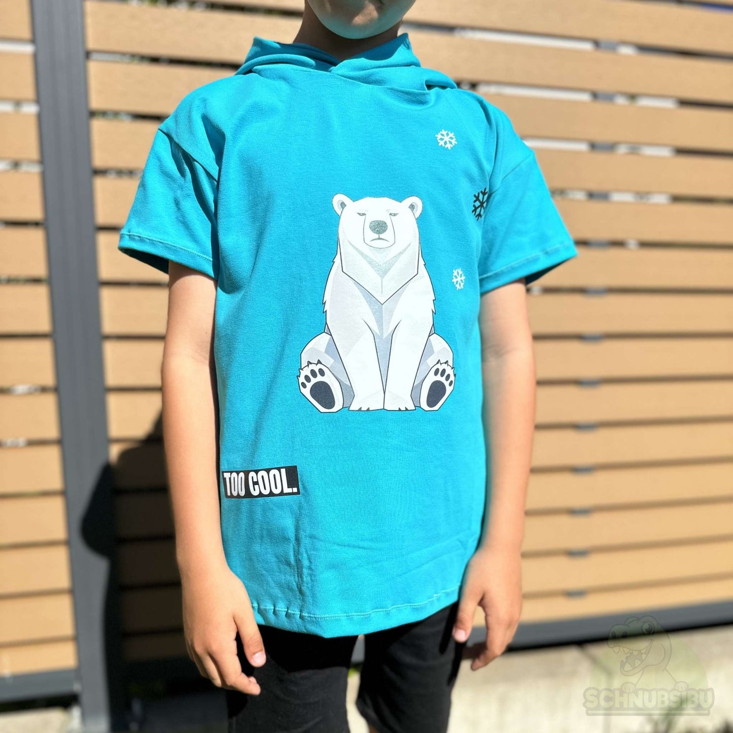 Bügelbild „Mood Polarbear" – aus der Mood Animals Kollektion | Schnubsibu