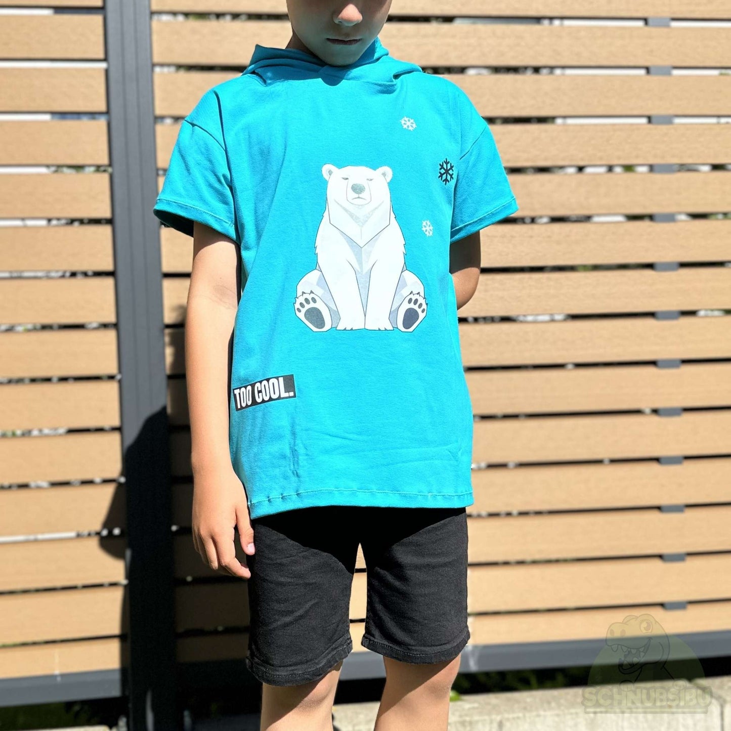 Bügelbild „Mood Polarbear" – aus der Mood Animals Kollektion | Schnubsibu