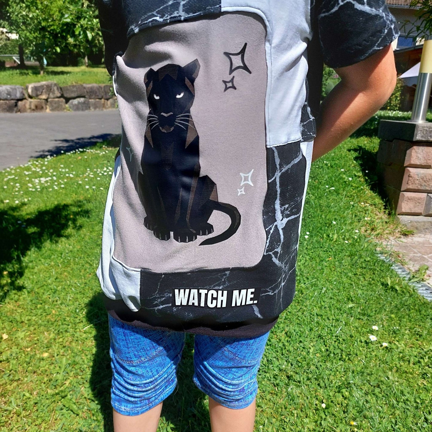 Bügelbild „Mood Panther" – aus der Mood Animals Kollektion | Schnubsibu