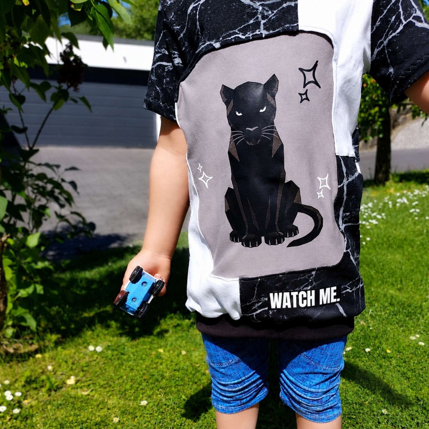 Bügelbild „Mood Panther" – aus der Mood Animals Kollektion | Schnubsibu